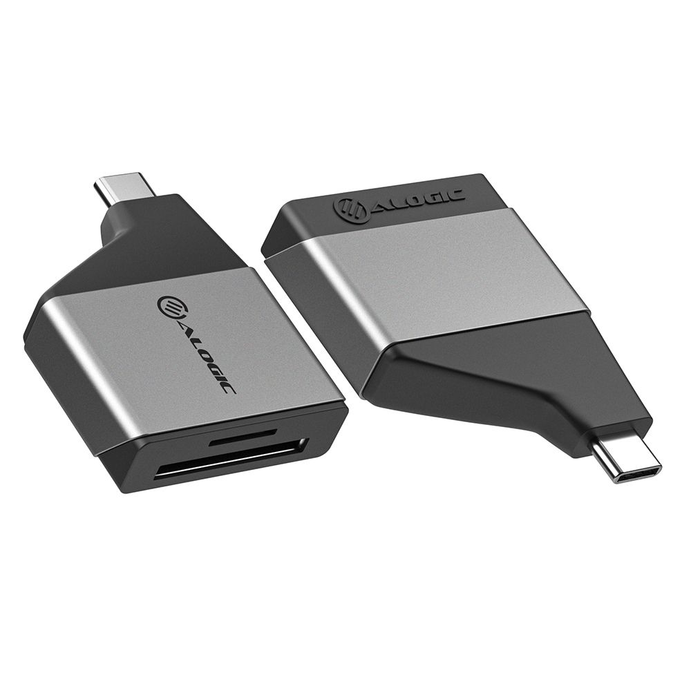 Ultra MINI USB 3.2 Gen 1 USB-C (Male) to SD and Micro SD card reader (Female) Adapter thumbnail