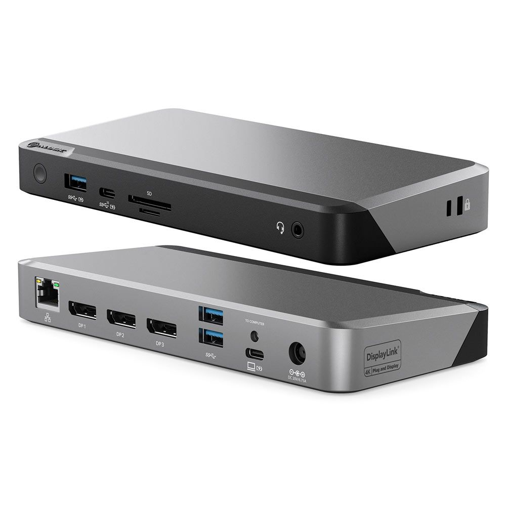 Universal Triple 4K Docking Station with 100W Power Delivery PRIME DX3 Dock thumbnail