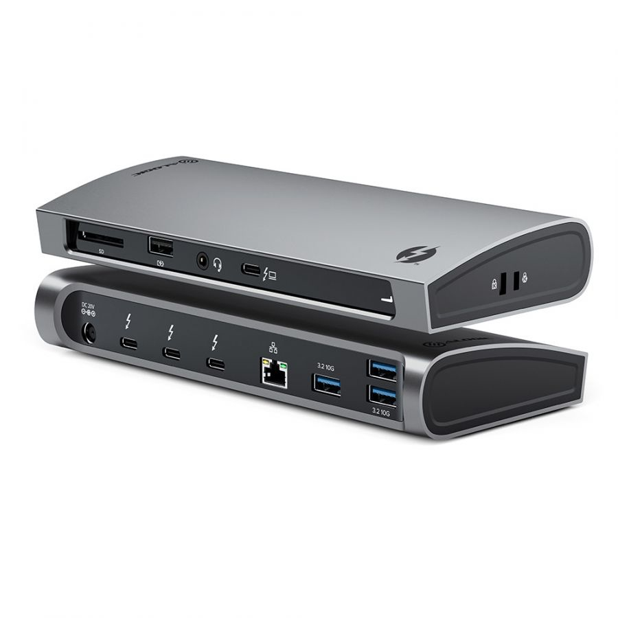 Thunderbolt 4 BLAZE Docking Station Triple Thunderbolt Outputs thumbnail