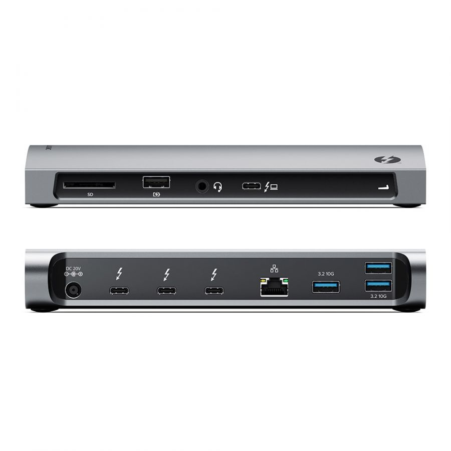 Thunderbolt 4 BLAZE Docking Station Triple Thunderbolt Outputs thumbnail