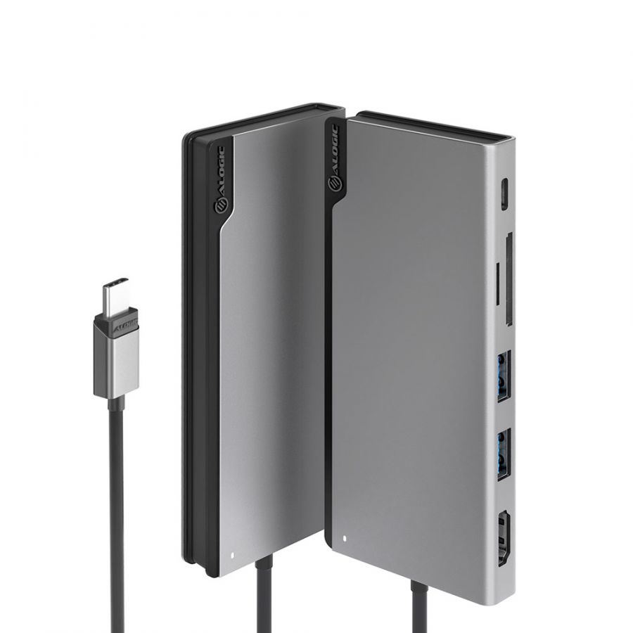 ULTRA USB-C DOCK UNI V2 - SPACE thumbnail