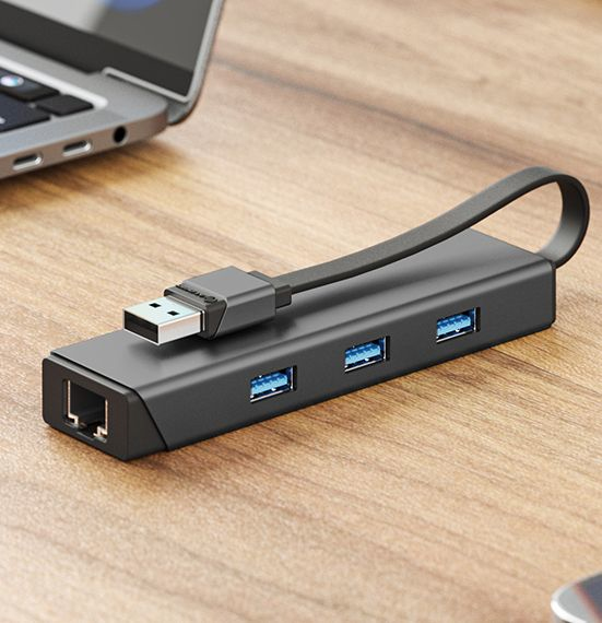 ALOGIC USB-A TO 3X USB-A + RJ45 thumbnail