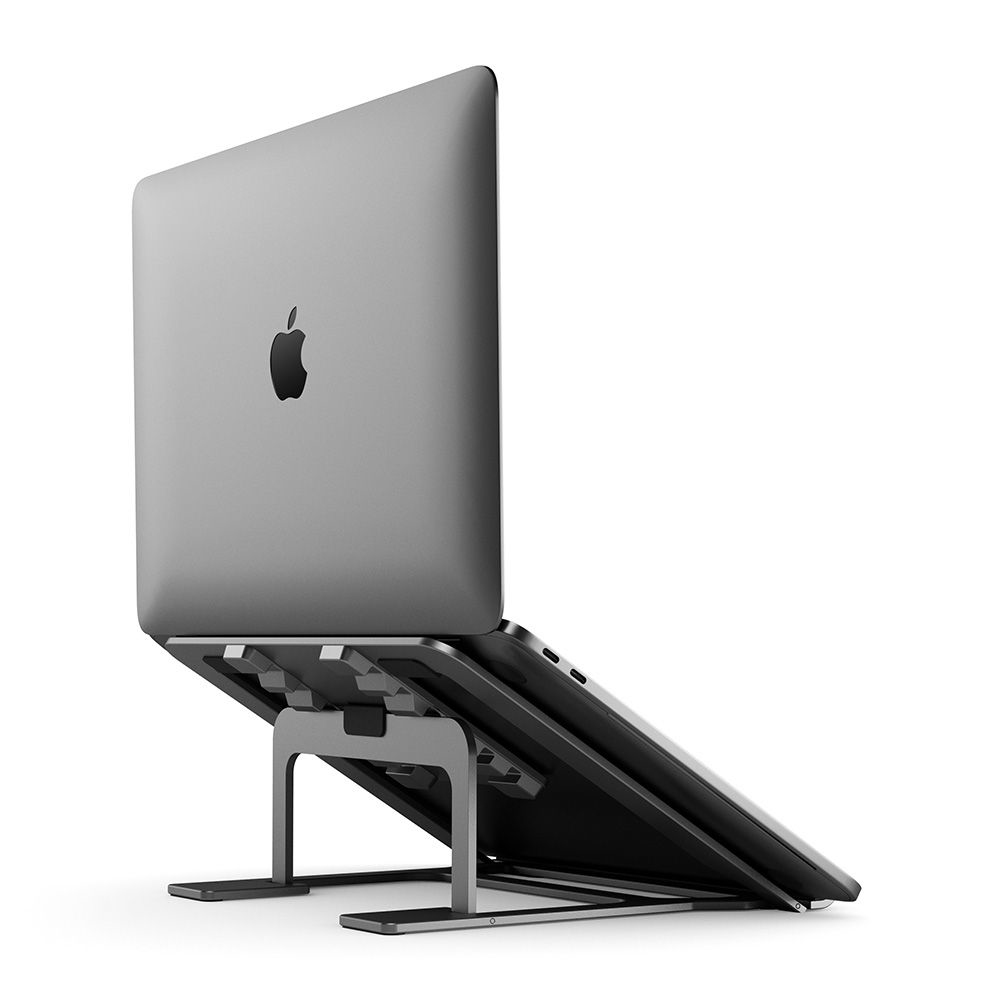 Metro Adjustable & Portable Folding Notebook Stand - Space Grey thumbnail