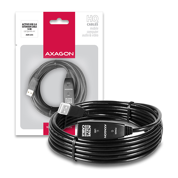 EU Product - ADR-205 USB Kabel 2.0 A Schwarz - Cable - Digital thumbnail