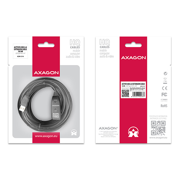 EU Product - ADR-210 USB Kabel 2.0 A Schwarz - Cable - Digital thumbnail