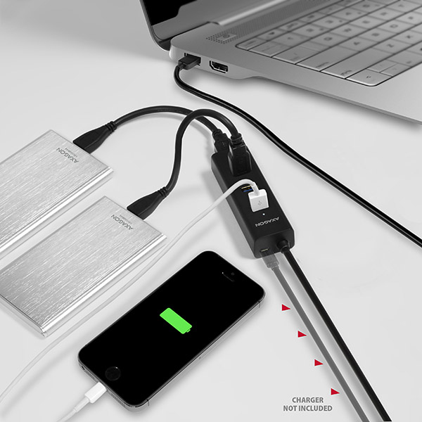 EU Product - HUE-S2BL - USB 3.2 Gen 1 3.1 1 Type-A - 3.2 1 3.1 1 thumbnail