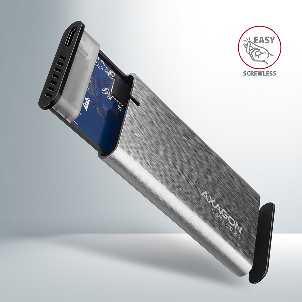 EU Product - EEM2-SG2 Speicherlaufwerksgehuse SSD-Gehuse Grau M.2 - Case - Heatsink thumbnail