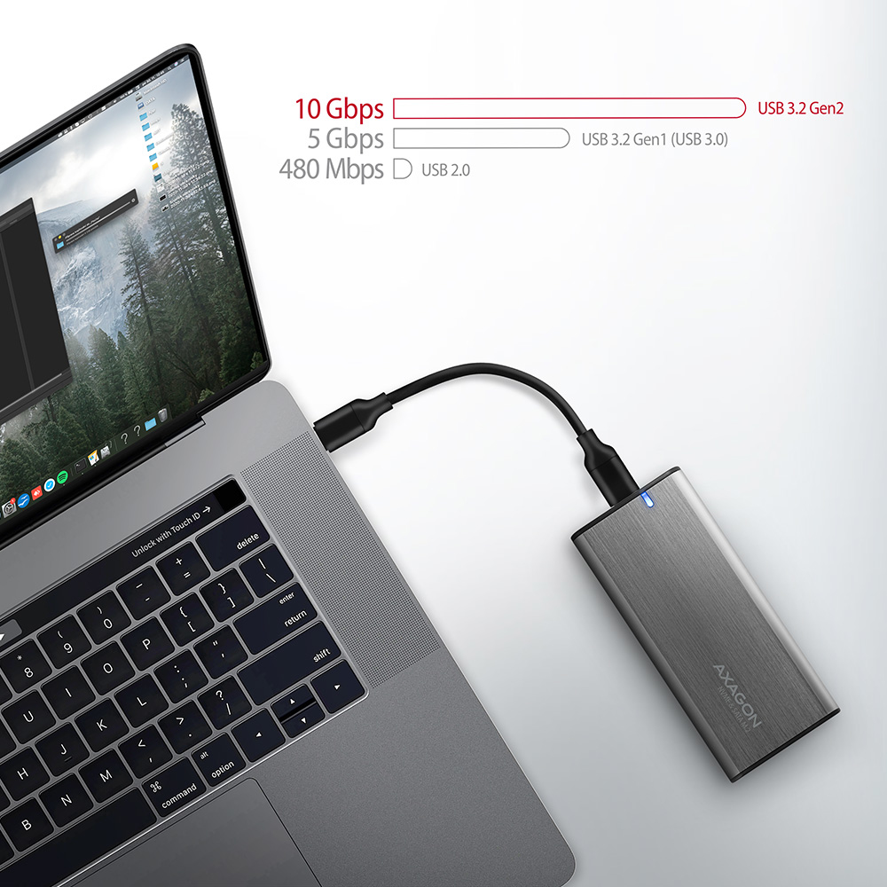 EU Product - EEM2-SG2 Speicherlaufwerksgehuse SSD-Gehuse Grau M.2 - Case - Heatsink thumbnail