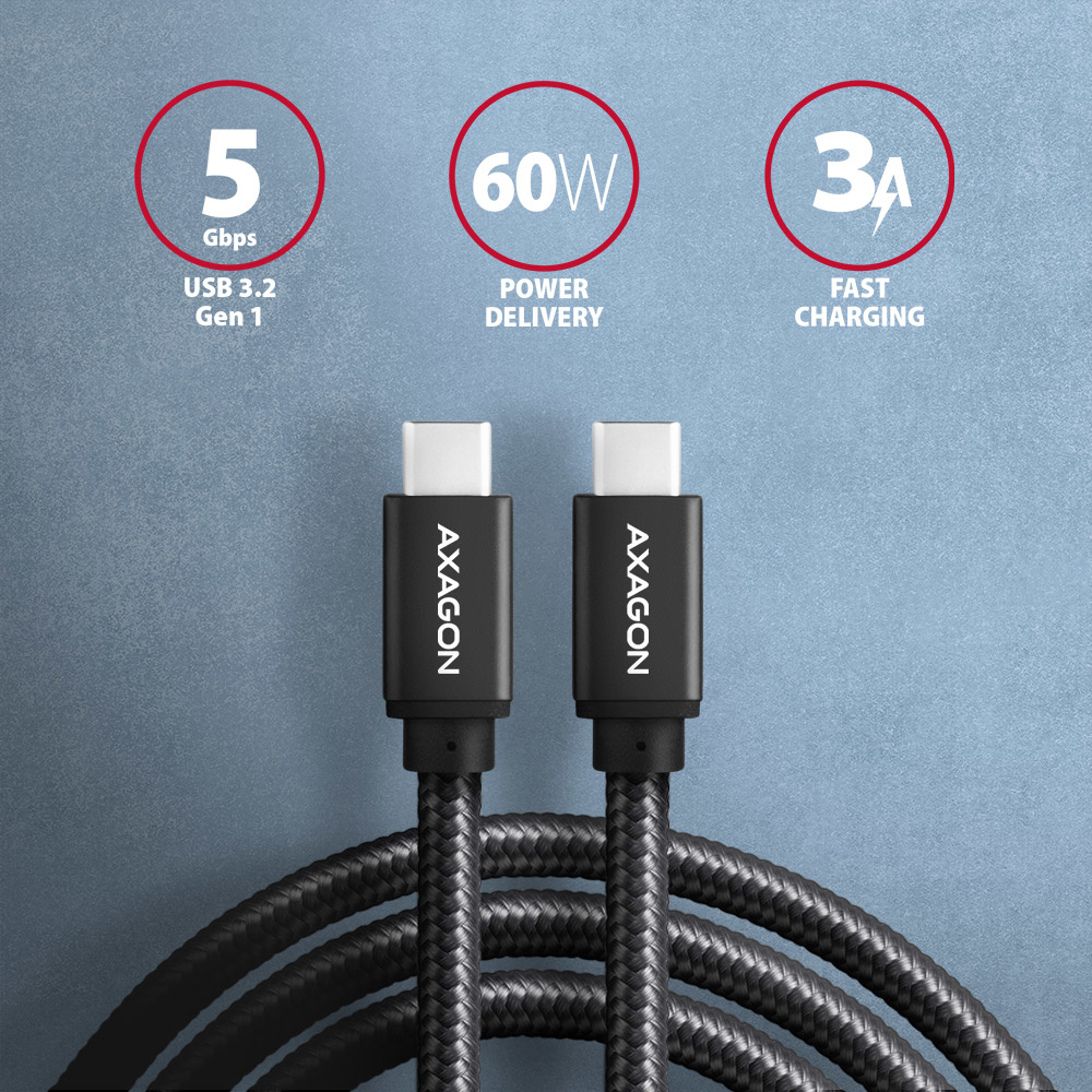 EU Product - BUCM3-CM10AB Kabel USB-C 3.2 Gen 1 auf 3.2 1 schwarz - Cable - Digital thumbnail