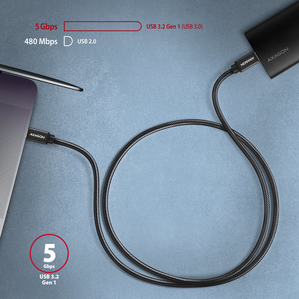 EU Product - BUCM3-CM10AB Kabel USB-C 3.2 Gen 1 auf 3.2 1 schwarz - Cable - Digital thumbnail