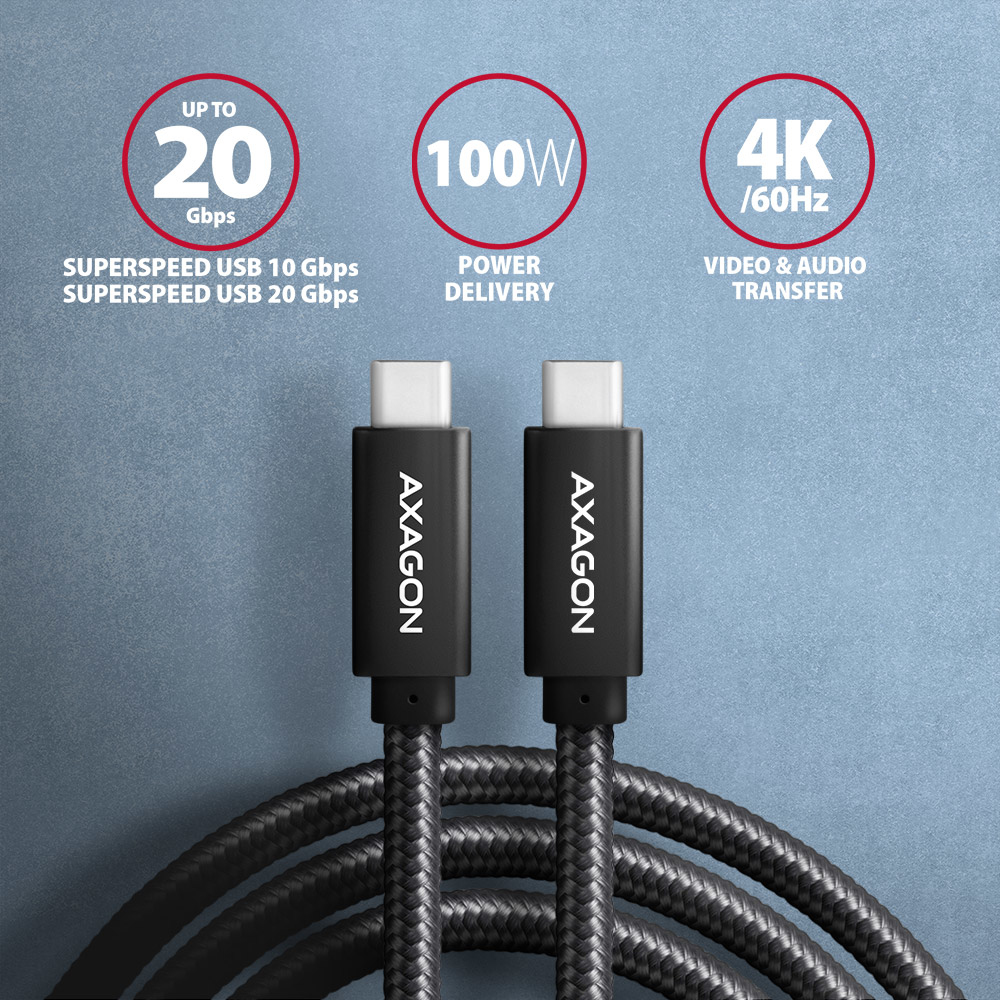 EU Product - BUCM32-CM10AB Kabel USB-C 3.2 Gen 2 auf 3.2 2 schwarz - Cable - Digital thumbnail