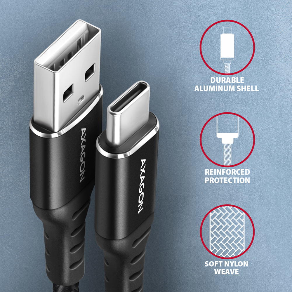 EU Product - BUCM-AM10AB USB Kabel 2.0 A C Schwarz - Cable - Digital thumbnail