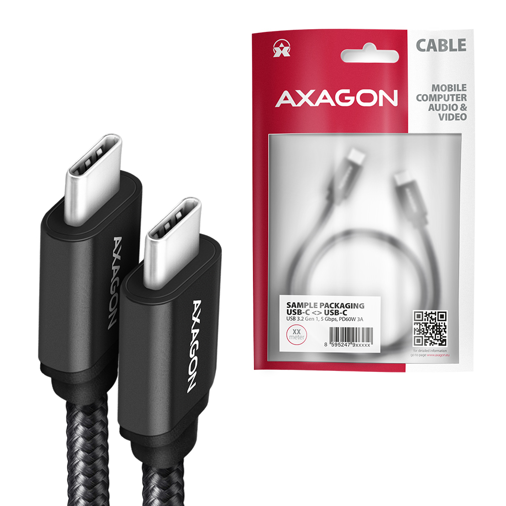 EU Product - BUCM-CM10AB USB Kabel 2.0 C Schwarz - Cable - Digital thumbnail