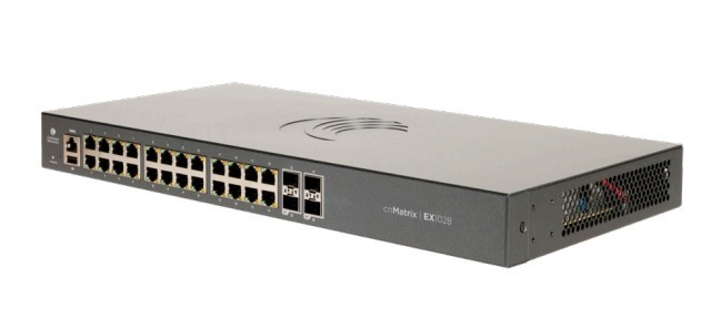 EU Product - cnMatrix EX1028 Intelligent Ethernet Switch 24 1G and 4 - Switch - Fiber Optic thumbnail