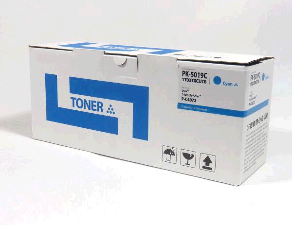 Utax PK5019 PC4072DN Toner Cyan Compatible 1T02TXCUT0 thumbnail
