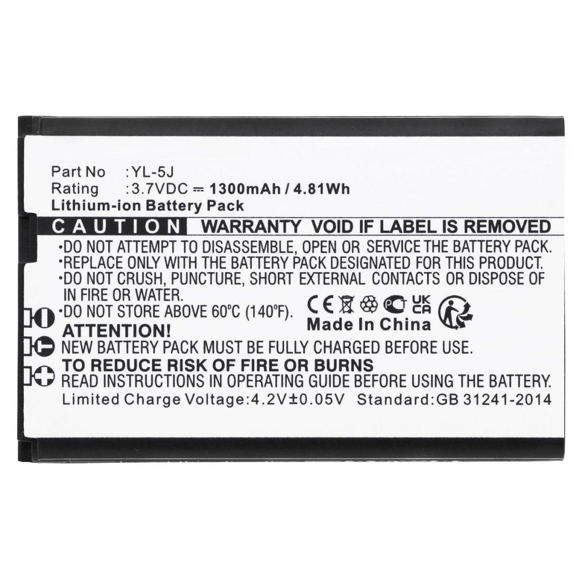 EU Product - ery 4.81Wh Li-ion 3.7V thumbnail
