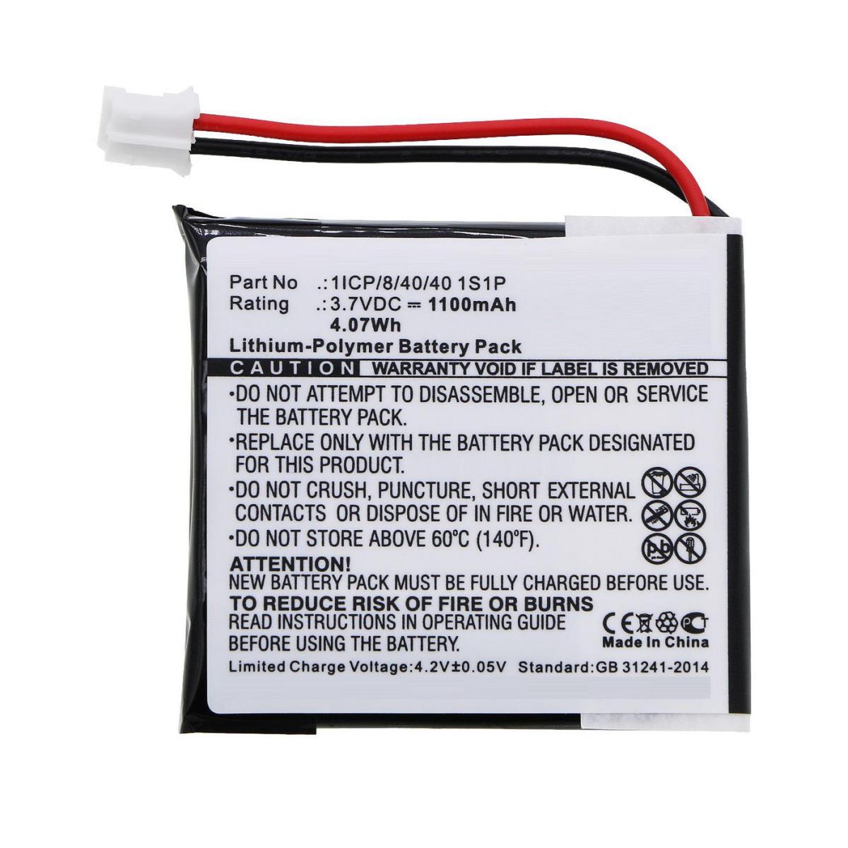 EU Product - ery 4.07Wh Li-Pol 3.7V thumbnail