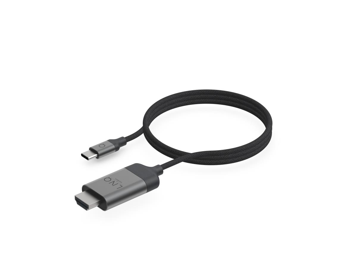 EU Product - LINQ byELEMENTS LQ48017 - 4K HDMI Adapter 2m Cable HDR thumbnail