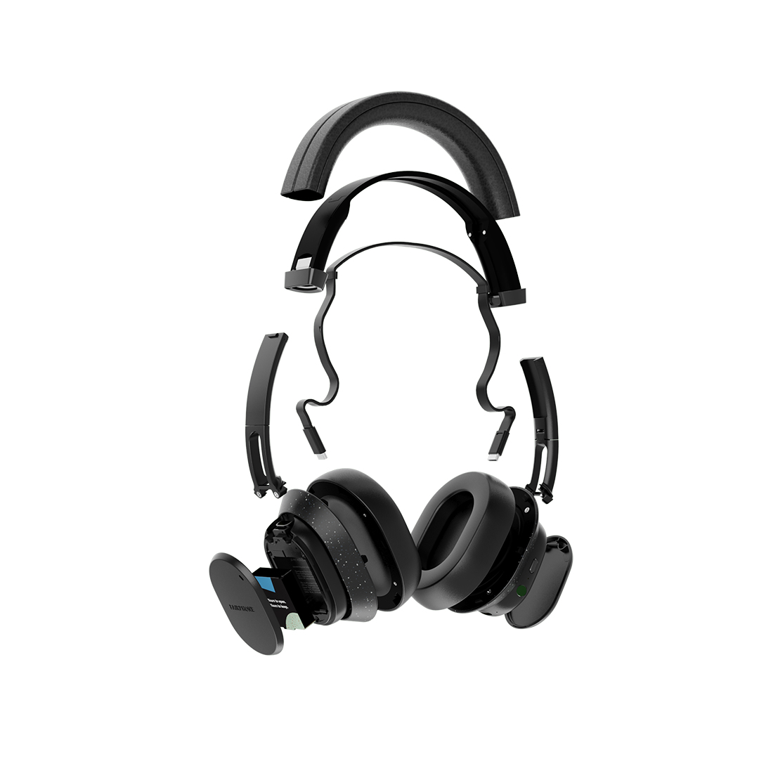 EU Product - Fairbuds Xl Headphone - Wireless - Black thumbnail