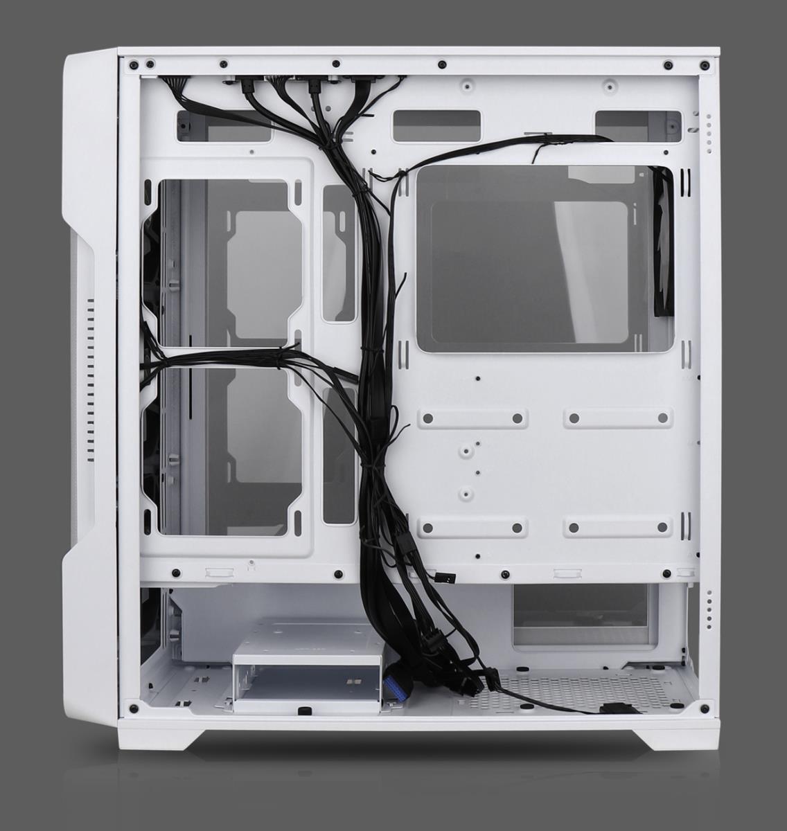 EU Product - Geh MIDI DS-9 ARGB Airflow white - USB-C - TG-Mesh thumbnail