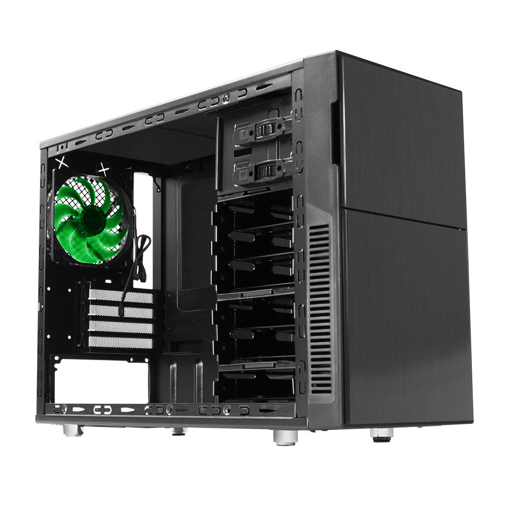 EU Product - Mini Tower Deep Silence DS 4 Dark Black - mATX thumbnail