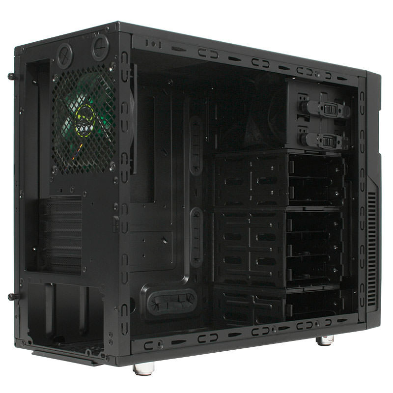 EU Product - Mini Tower Deep Silence DS 4 Dark Black - mATX thumbnail