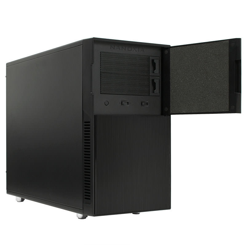EU Product - Mini Tower Deep Silence DS 4 Dark Black - mATX thumbnail