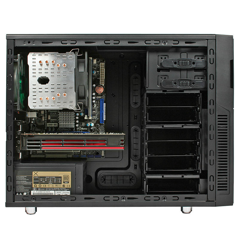 EU Product - Mini Tower Deep Silence DS 4 Dark Black - mATX thumbnail