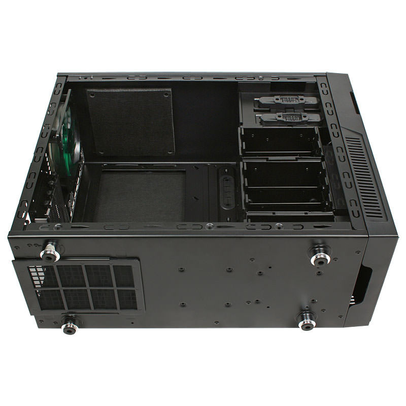 EU Product - Mini Tower Deep Silence DS 4 Dark Black - mATX thumbnail