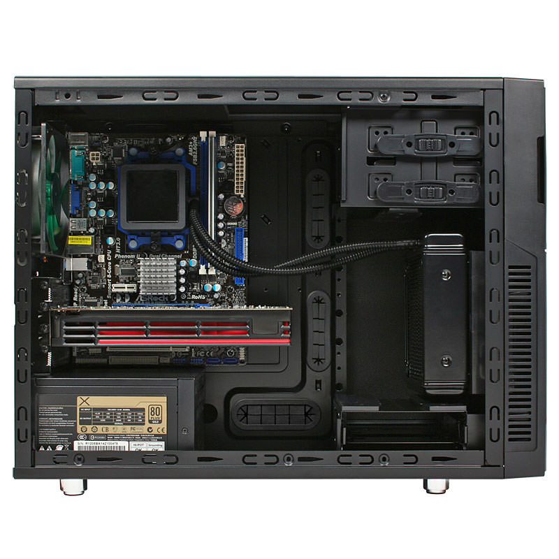 EU Product - Mini Tower Deep Silence DS 4 Dark Black - mATX thumbnail