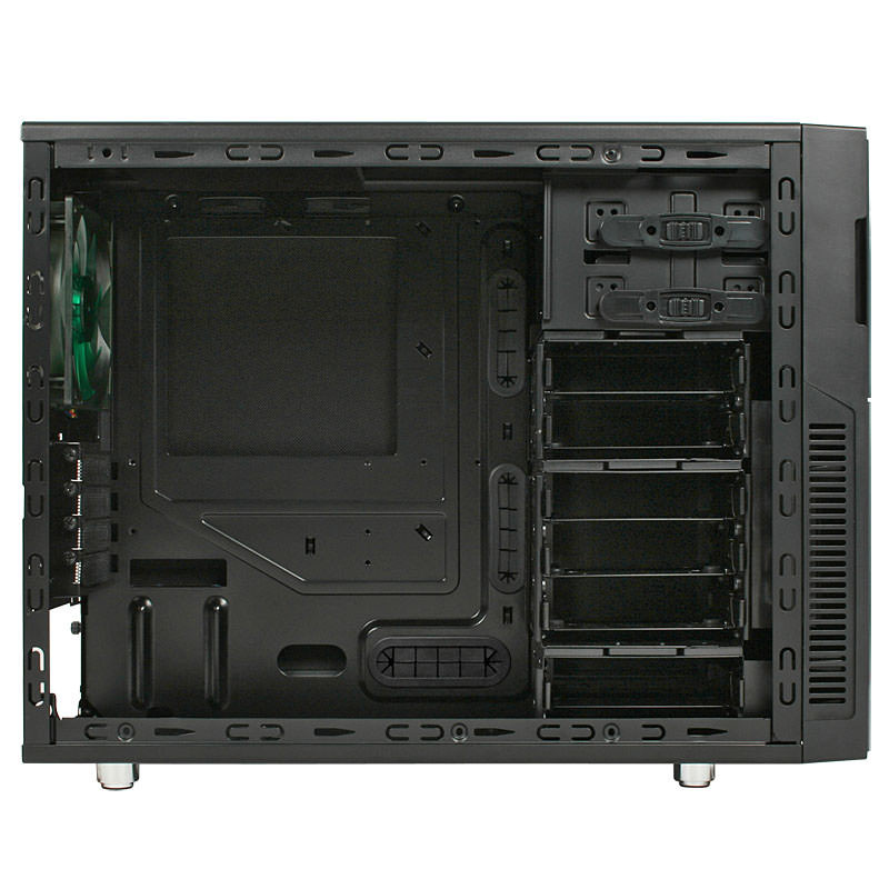 EU Product - Mini Tower Deep Silence DS 4 Dark Black - mATX thumbnail