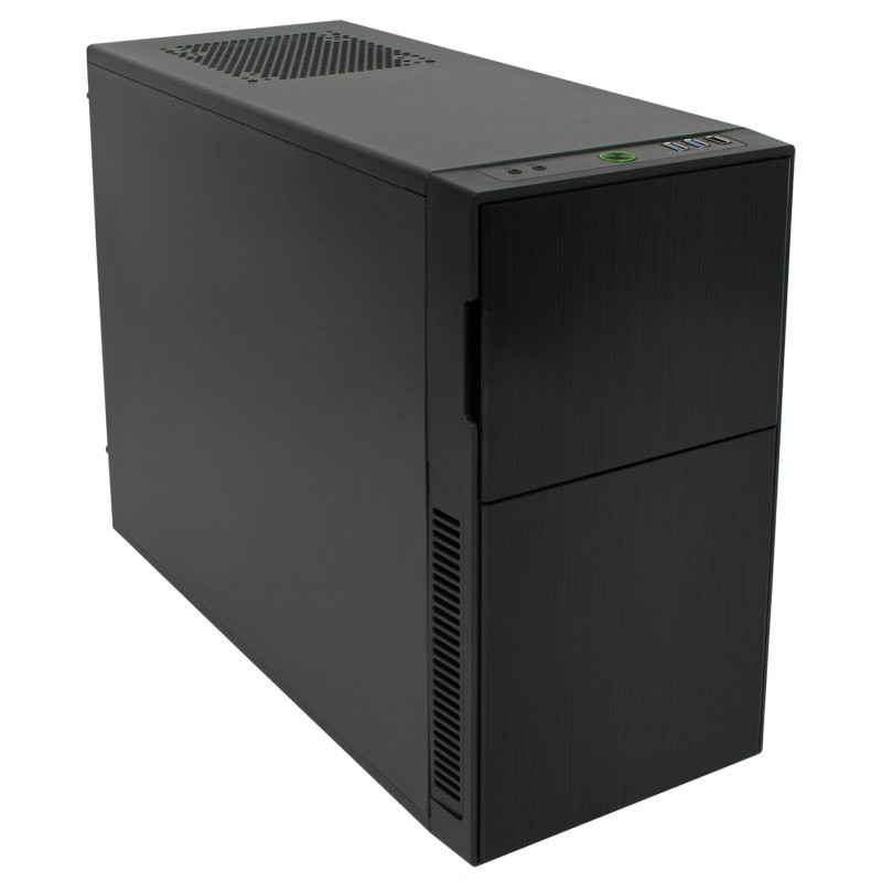 EU Product - Mini Tower Deep Silence DS 4 Dark Black - mATX thumbnail