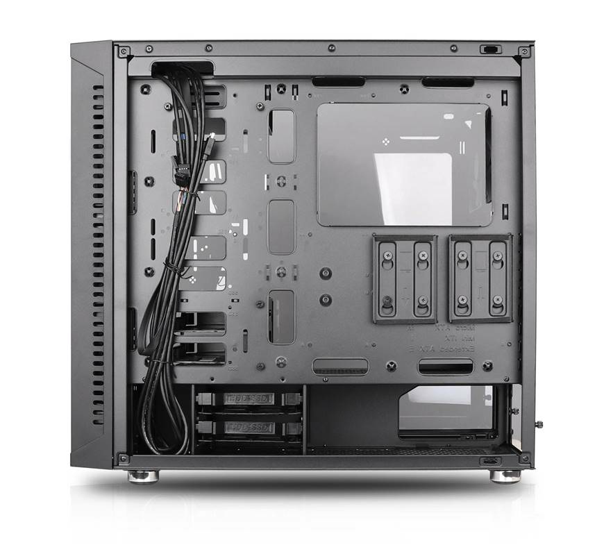 EU Product - Micro Tower Deep Silence 8 - Pro TG (USB 3.1) - Black mATX/ATX thumbnail