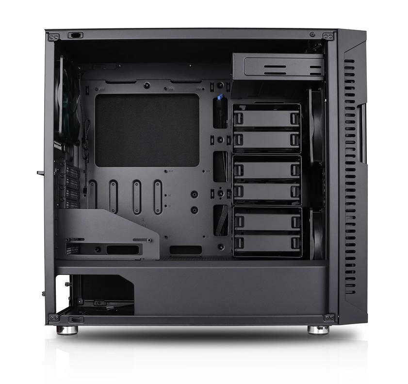 EU Product - Micro Tower Deep Silence 8 - Pro TG (USB 3.1) - Black mATX/ATX thumbnail