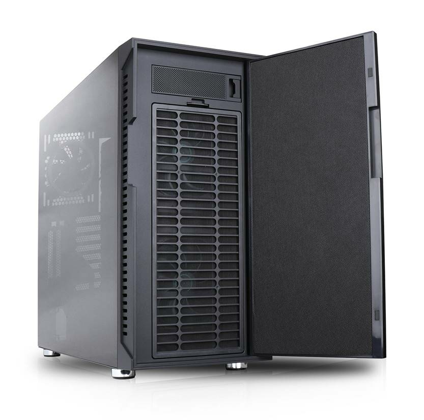 EU Product - Micro Tower Deep Silence 8 - Pro TG (USB 3.1) - Black mATX/ATX thumbnail
