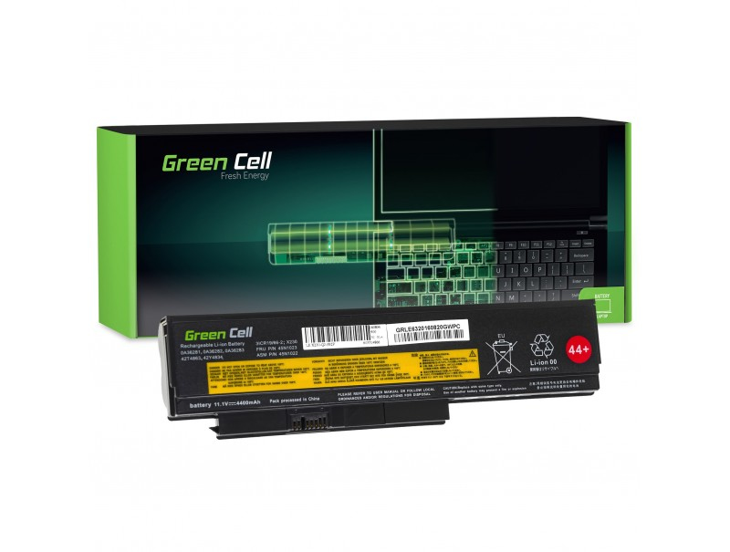 EU Product - Battery for Lenovo ThinkPad X220, X230 etc. 4400mAh, 11.1V thumbnail