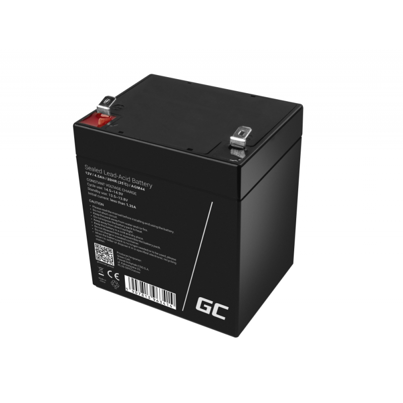 EU Product - AGM VRLA 12V 4.5Ah Maintenance-Free Battery for UPS thumbnail