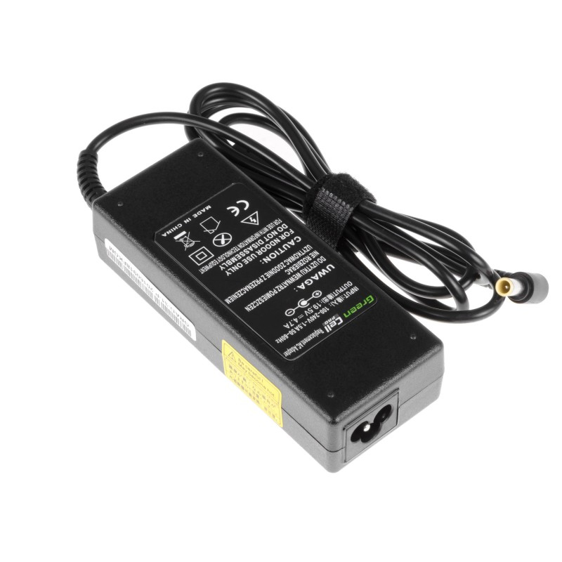 EU Product - Pro Charger for Sony Vaio, 19.5V 4.7A 90W - Black thumbnail
