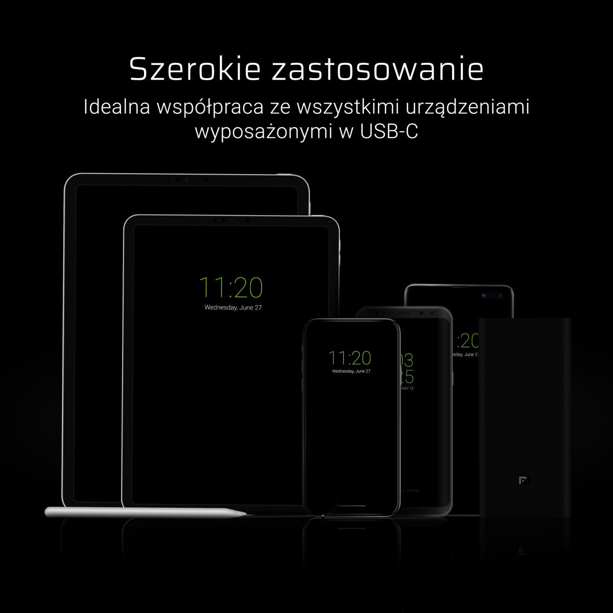 EU Product - Flat Cable USB-A to USB-C, 25 cm, fast charging thumbnail