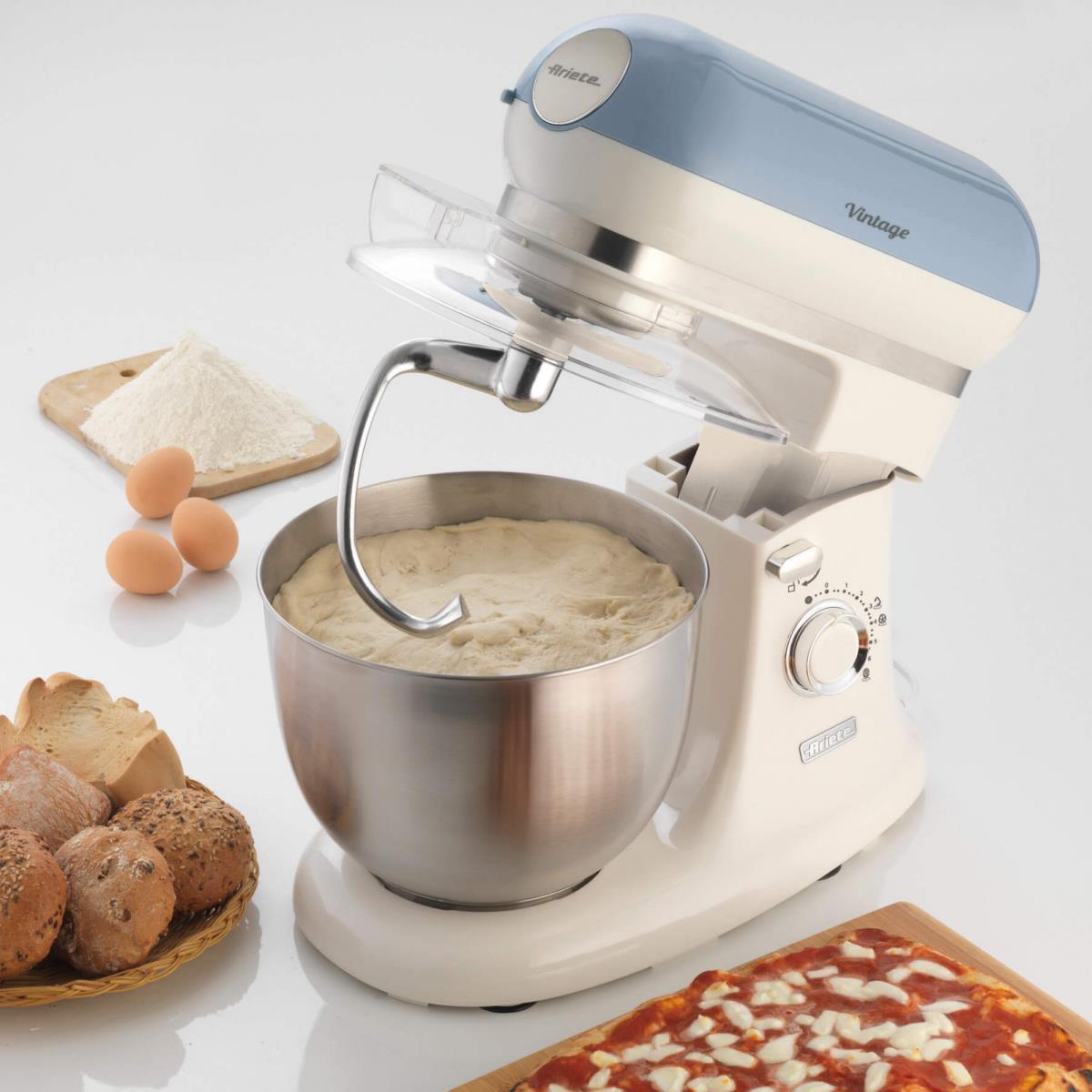 Ariete 1588 food processor 2400 W 5.5 L Blue, White thumbnail