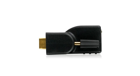 iogear DVI-D CAT5e/6 MiniExtender CAT5e/6 Black thumbnail