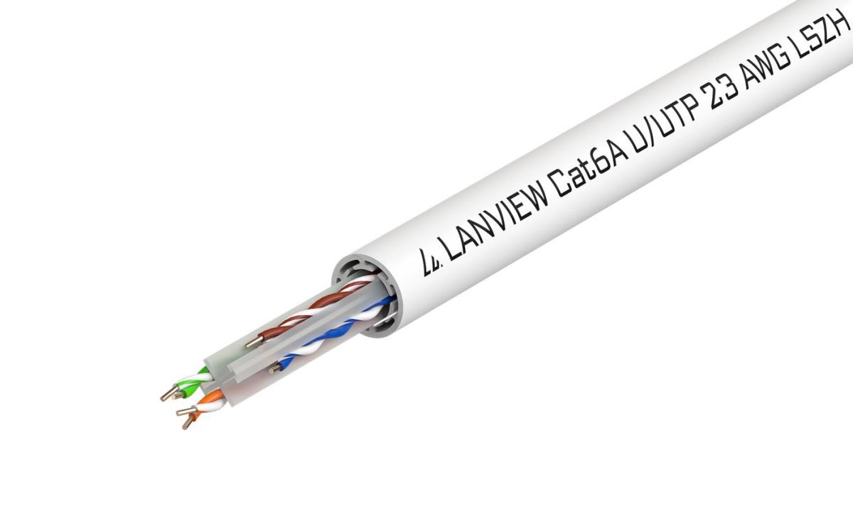 Cat6a U-UTP Network Cable  4x2xAWG23 500m thumbnail
