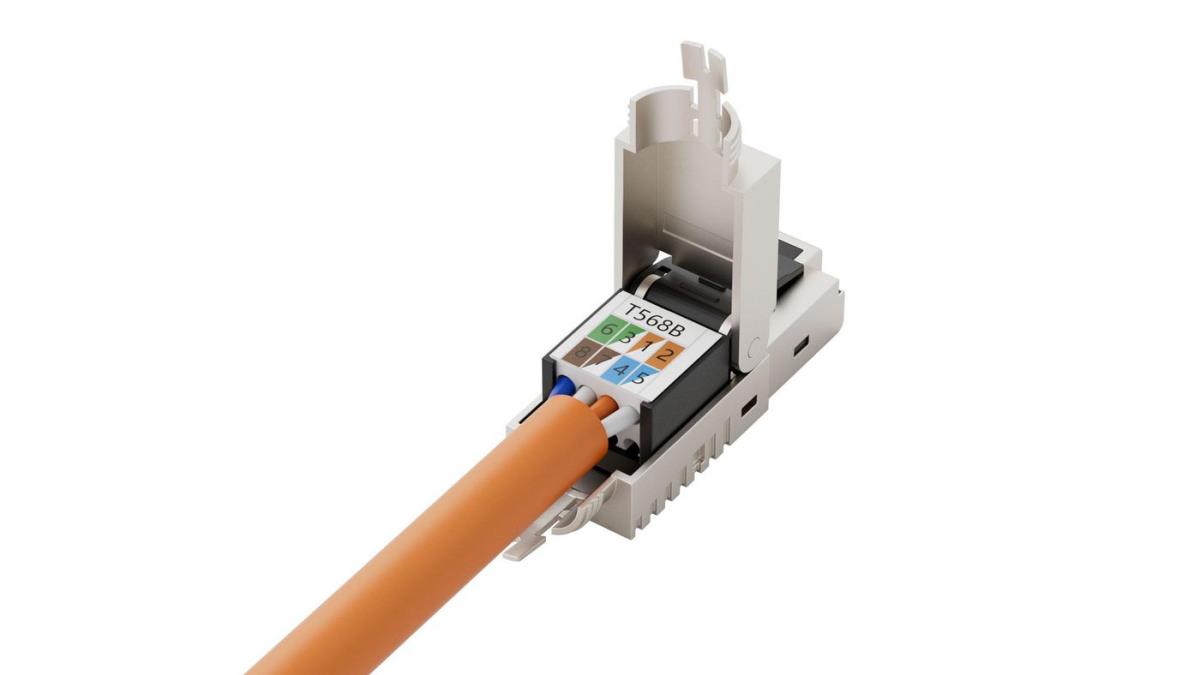 RJ45 FTP plug Cat6a for  AWG22-23 solid/stranded  conductor thumbnail