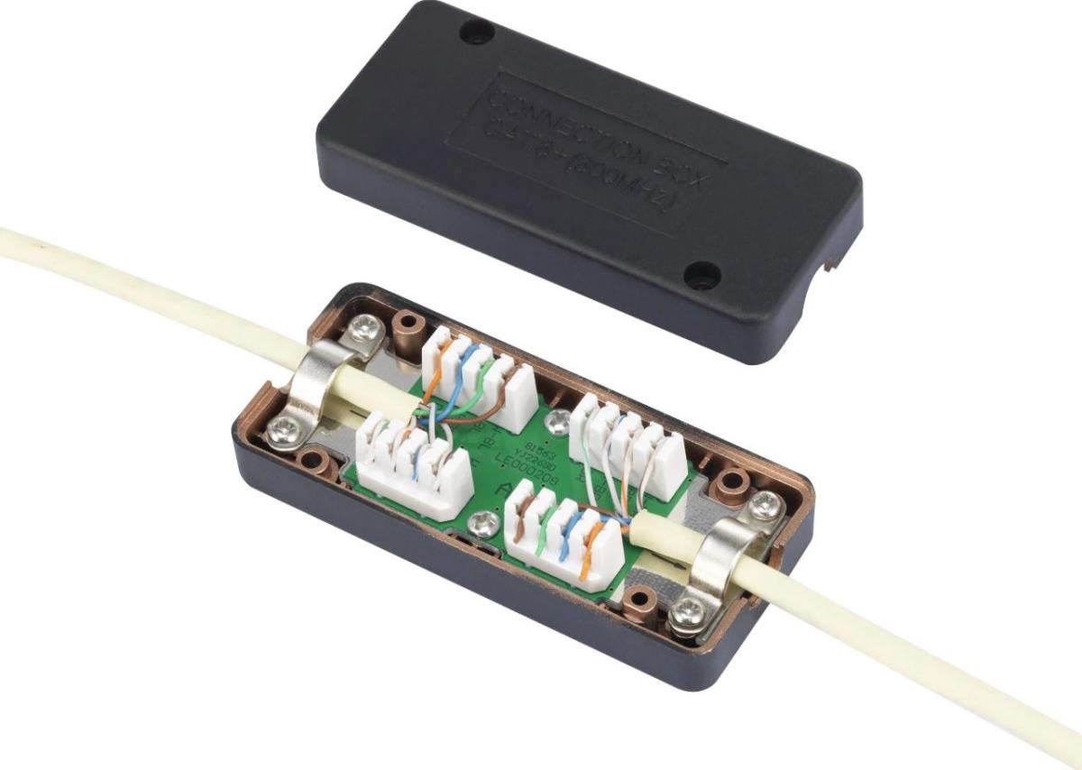 UTP Cat6 connection box  Coupler RJ45 thumbnail
