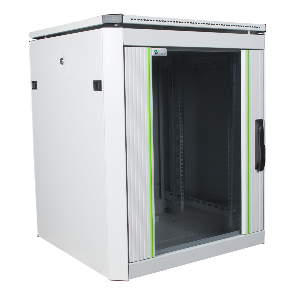 19'' 12U Rack Cabinet 600 x  600 x 719mm Data Line - White thumbnail