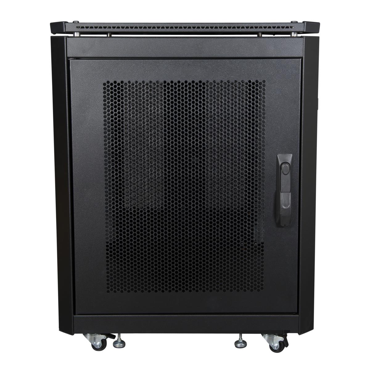 19'' 12U Rack Cabinet 600 x  1000 x 719mm Server Line -  Black thumbnail