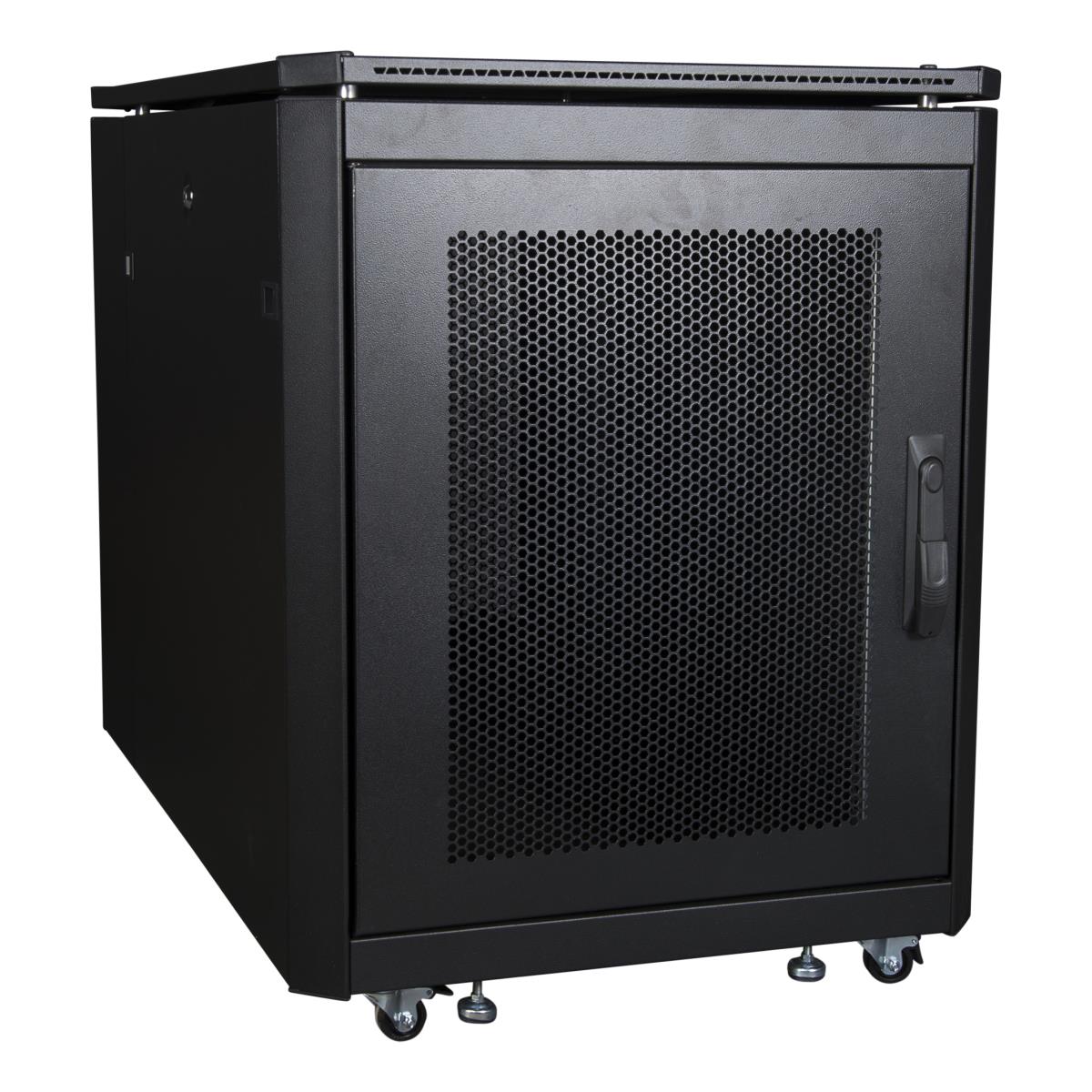 19'' 12U Rack Cabinet 600 x  1000 x 719mm Server Line -  Black thumbnail