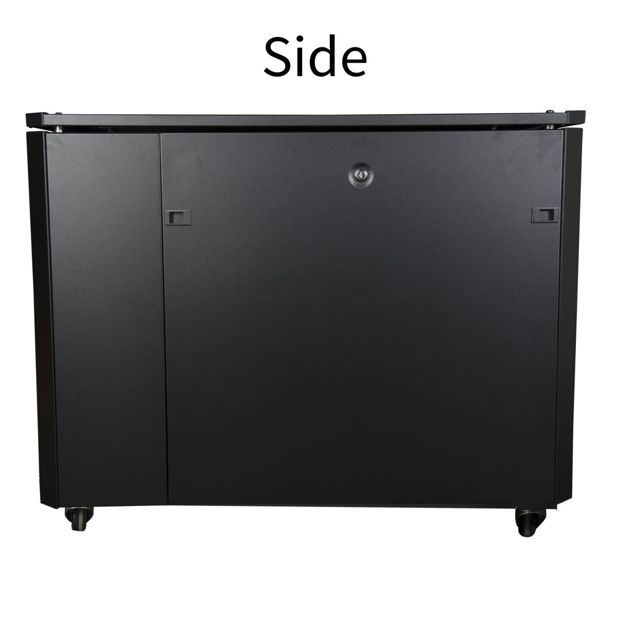 19'' 12U Rack Cabinet 600 x  1000 x 719mm Server Line -  Black thumbnail