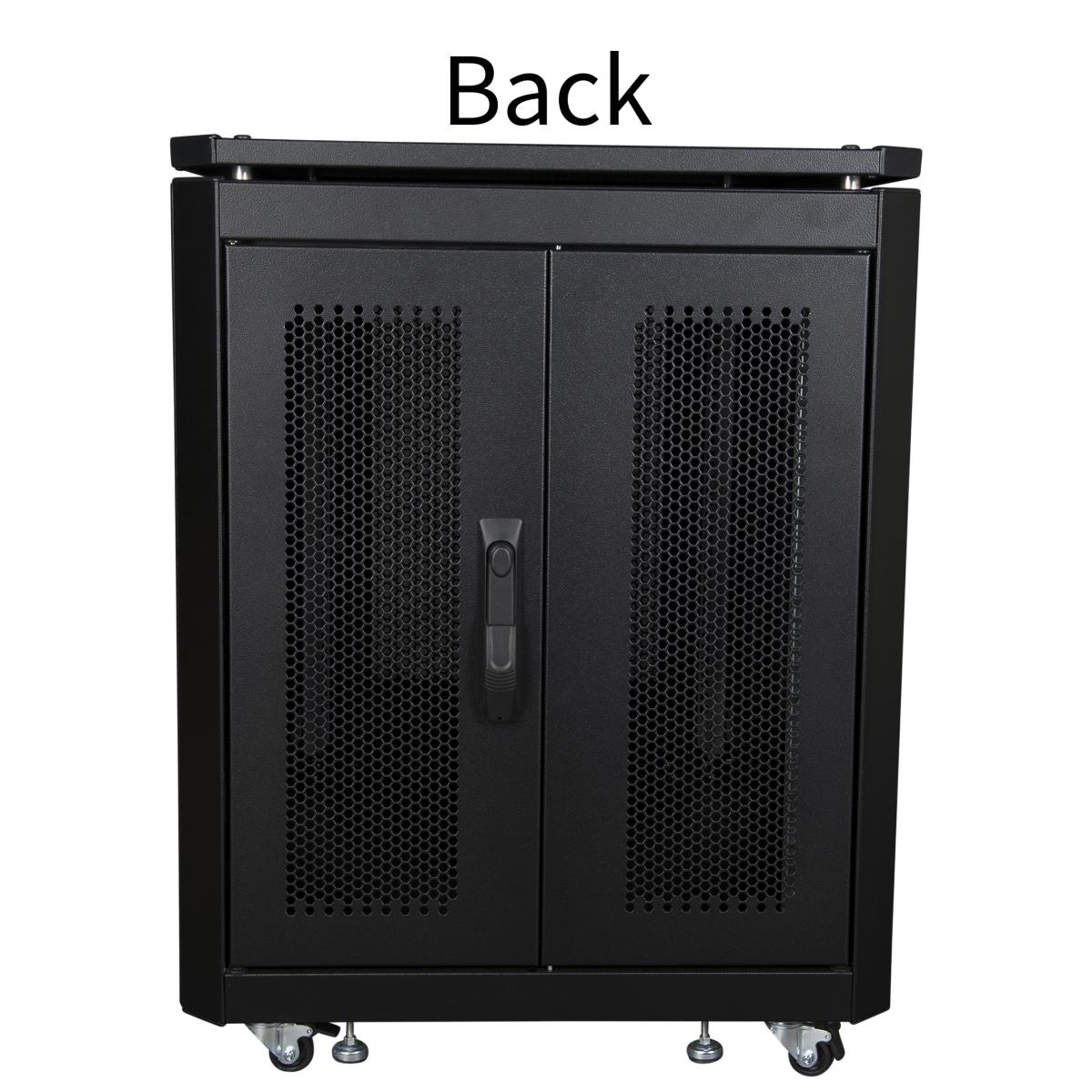 19'' 12U Rack Cabinet 600 x  1000 x 719mm Server Line -  Black thumbnail