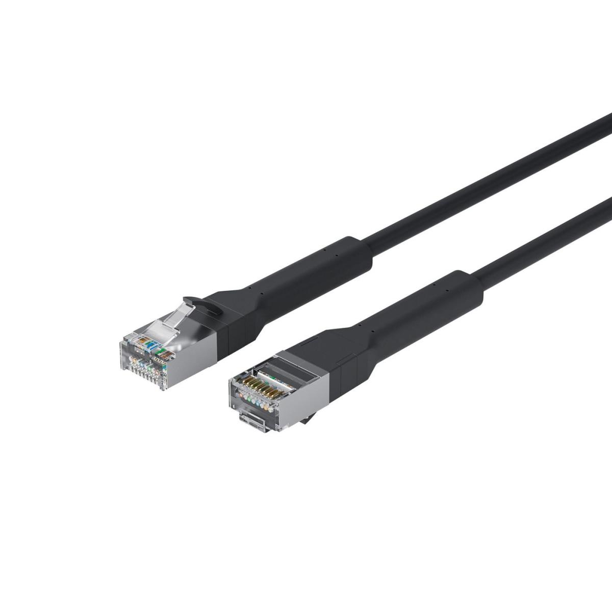 Bendable booted Halogenfree  (LSZH) CAT6A U/FTP 1m Black  Lanview Bendable booted Halogenfree (LSZH) CAT6A U/FTP 1m Black thumbnail